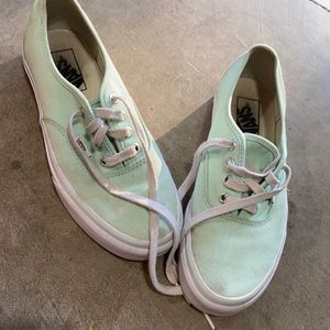 Turquoise Vans